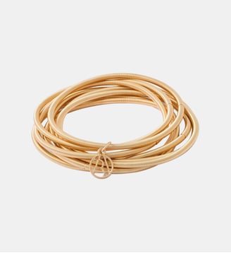 Set de 8 bracelets ressorts dorés - Balaboosté - Doré