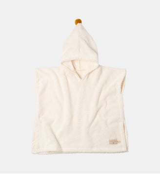 Poncho de bain So Cute 3-5 a - Nobodinoz - Naturel