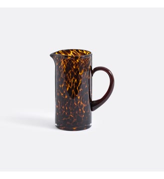 Carafe en verre ambré motif léopard - La Redoute Interieurs - Marron