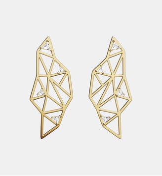 Boucles D'Oreilles Labyrinthe - APM Monaco - Jaune