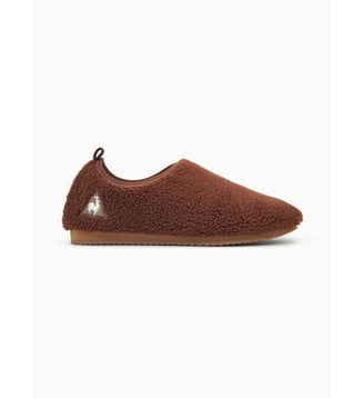 Chausson effet fourrure Aisance - Le Coq Sportif - Chocolate