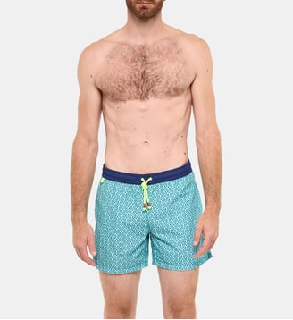 Short de bain Trawangan Keremma [] - Gili's - Vert d'eau