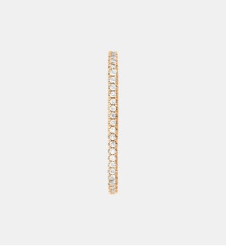 Bijou d'Oreille Incurvée Graphique - Djula - Or rose