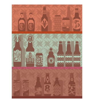 Torchon Néo Brasseurs Néo brasseurs - Le Jacquard Francais - Brune