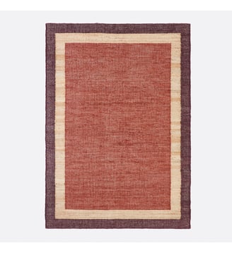 Tapis 100% jute - La Redoute Interieurs - Brique