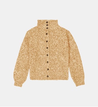 GILET uni MAILAN - La Petite Etoile - Camel et écru