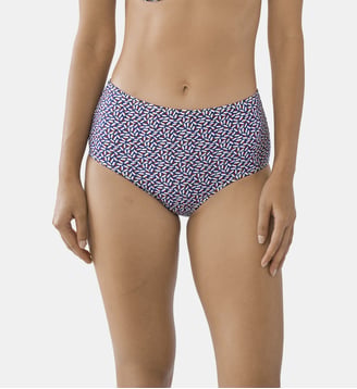 Culotte Taille Haute - Croisette - Huit - Bleu