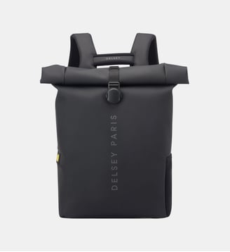 Sac à dos Turenne Rolltop Soft - Delsey Paris - Noir