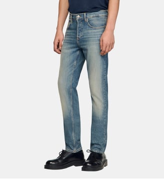 Jean slim - Sandro - Blue vintage et denim