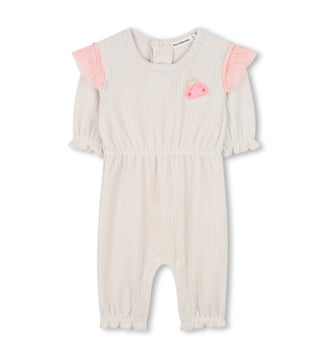 Combinaison en velours - Billieblush - Biche