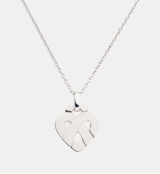 Pendentif Cœur Entrelacé - Poiray - Or blanc