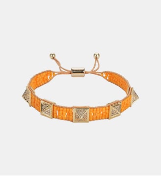 Bracelet réglable perles tissées avec charms SILLAGE Hipanema