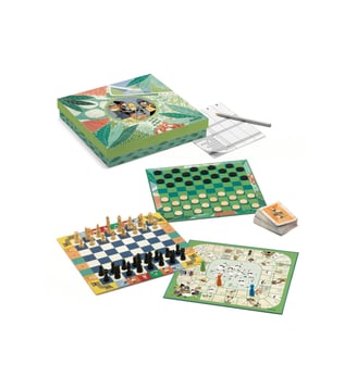 Jeux classiques - Classic box 6+ - Djeco - Multicolore