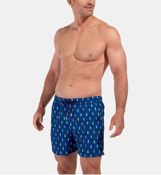 Boxer de bain - Hom - Bleu foncé
