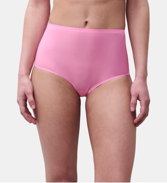 Culotte taille haute seconde peau - Chantelle - Rose pivoine