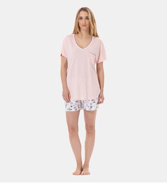 Pyjama short en coton BLOOM 900 Lingerie Le Chat