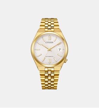 Montre automatique Tsuyosa Argenté NK0032-56A - Citizen - Doré