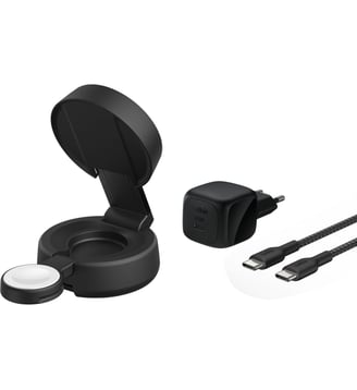 Chargeur Station 2 en 1 25W Noir - Belkin - Standard