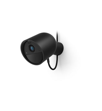 Caméra de surveillance SECURE 2K filaire noire - Philips Hue - Noir