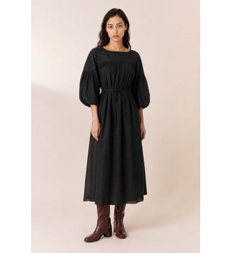 Robe Remie Plain - Leon & Harper - Black