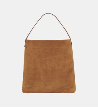 Sac en cuir velours - LADY GD - Gerard Darel - Blé