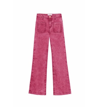 Jean uni SONNY - La Petite Etoile - Framboise