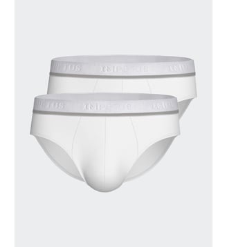 Lot de 2 slips en coton élasthanne Impetus