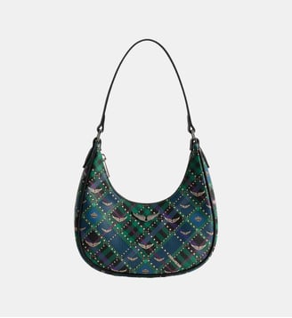Sac Z Night Out Punk Check - Zadig&Voltaire - Vert emerald