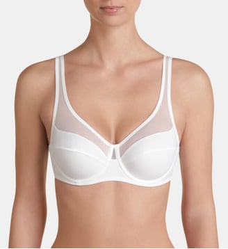 soutien-gorge emboîtant avec armatures non paddé generous classique-Blanc-85D - Dim - Blanc