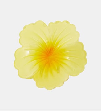 Pince à cheveux fleur jaune - Balaboosté - Jaune