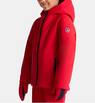 Veste de ski power jr col montant coupe regular - Fusalp - Racing