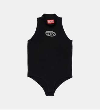 Body sans manches avec logo - Diesel Kids - Noir