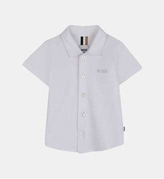 Chemise manches courtes - BOSS Kidswear - Blanc