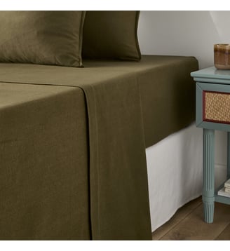 Drap plat, flanelle coton La Redoute Interieurs