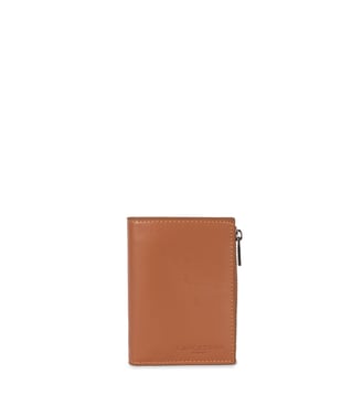 Portefeuille Paris PM en cuir - Lancaster - Marron