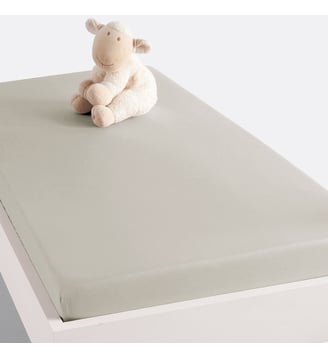 Drap housse enfant uni en polycoton La Redoute Interieurs