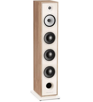 Enceinte colonne BOREA BR09 Chene Clair x1 - Triangle - Marron