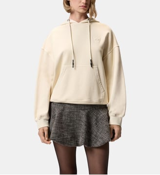 Sweat-shirt à capuche - Pinko - Beige g maroso