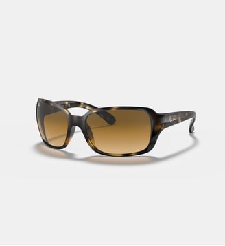 Lunettes de soleil Carré RB4068 - Ray Ban - Havana clair