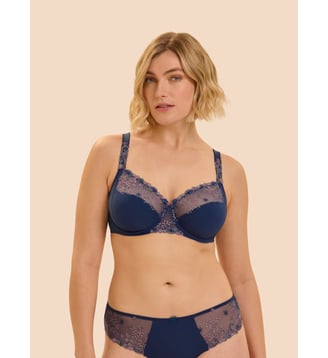 Soutien-gorge avec armature emboitant - Bleu Rainbow - Simone Pérèle - Bleu rainbow