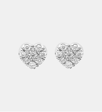 Boucles d'Oreilles Cœur Magic Touch - Djula - Or blanc