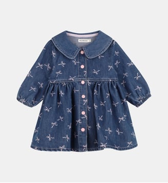 Robe en denim - Billieblush - Bleu