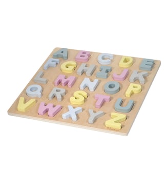 Puzzle ABC Hanna en bois - Kindsgut - Multicolore