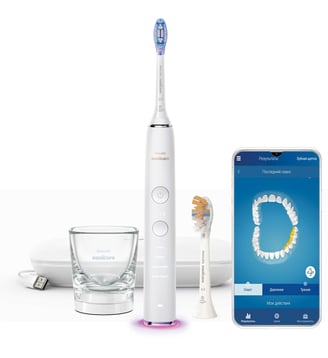 Brosse à dents électrique Sonicare Diamondclean smart HX9917/88 - Philips - Standard