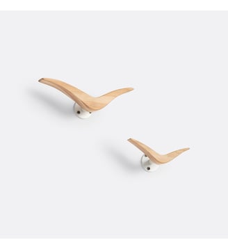 Lot de 2 patères - La Redoute Interieurs - Naturel