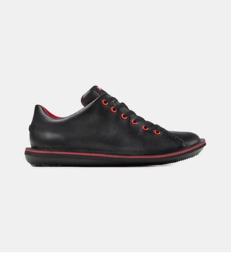 Baskets Beetle Cuir - Camper - Noir