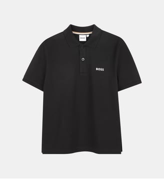 Polo manches courtes - BOSS Kidswear - Black