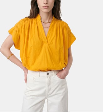 Blouse Cory - Vanessa Bruno - Safran