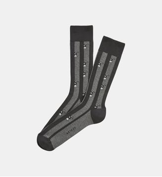 Chaussettes en coton - Âne Gris - Arthur - Gris