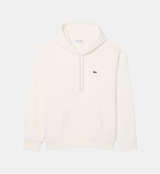 Sweatshirt à capuche molleton - Lacoste - Blanc
